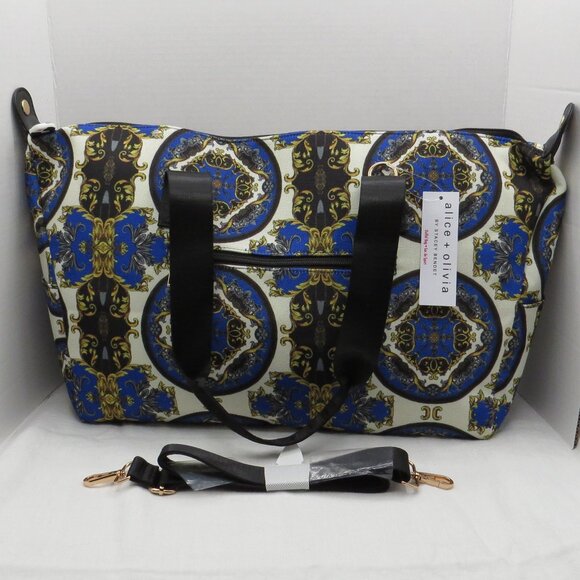 NEW Alice + Olivia Weekender Large Duffel Bag 16"x11" - Picture 2 of 16